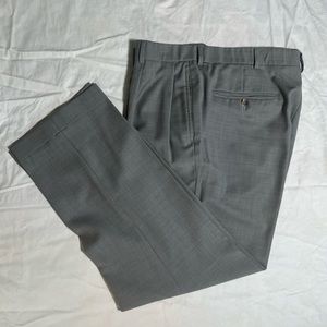 Nautica men’s light gray wool dress pants